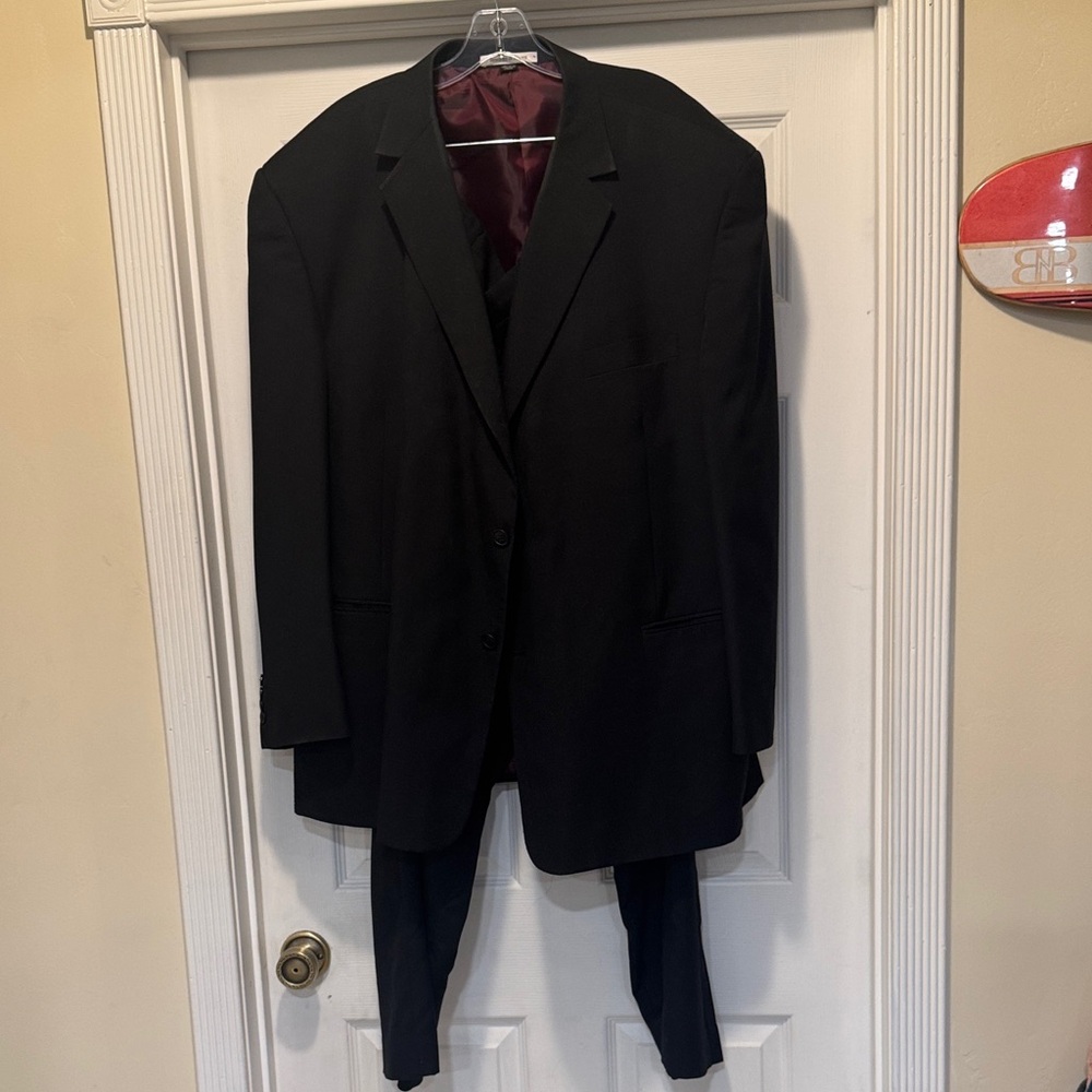 David Lawrence Elegant Black Suit